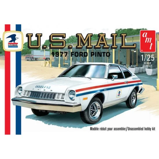 AMT 1350 1/25 1977 Ford Pinto Usps - Model Cars