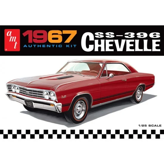 AMT 1388 1/25 1967 Chevrolet Chevelle SS-396