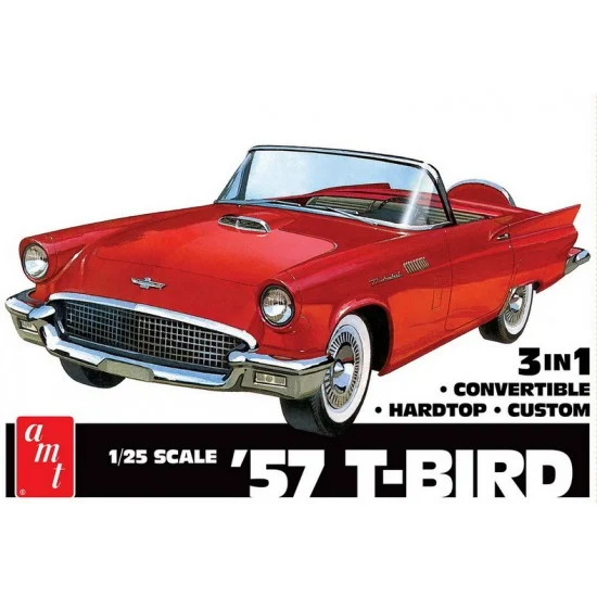 AMT 1397 1/25 1957 Ford Thunderbird - Model Cars