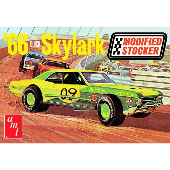 AMT 1398 1/25 1966 Buick Skylark Modified Stocker - Model Cars