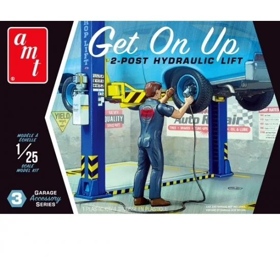 AMT PP017 1/25 Garage Accessory Set #3 "Get On Up" 2T - Scenics & Diorama