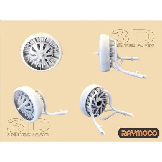 RAYMOCO R48.109.00 1/48 Junkers Ju 52 Engine BMW-132 (Front)
