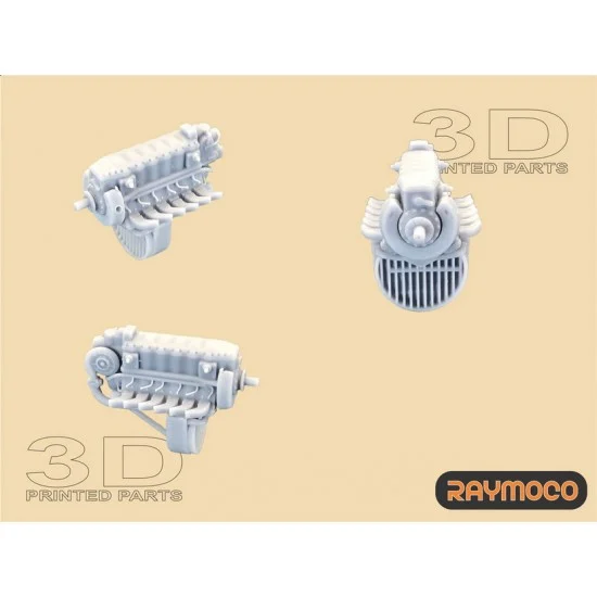 RAYMOCO R48.110.00 1/48 Junkers Ju 87 Engine JUMO-211