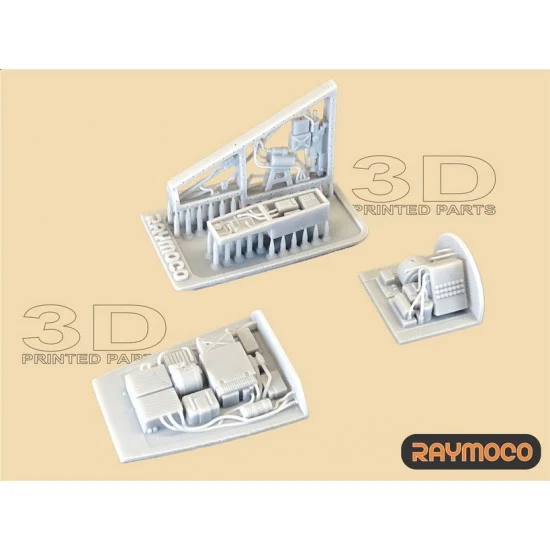 RAYMOCO R48.118.00 1/48 Mikoyan-Gurevich MiG-21 Electronics, Tail Hydraulics