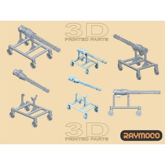 RAYMOCO R48.142.00 1/48 McDonnell Douglas F-15 Eagle Cannon for Great Wall Hobby kits