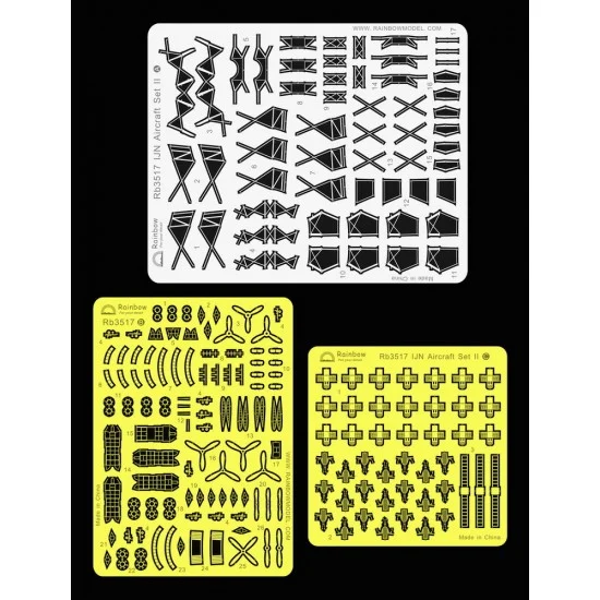 Rainbow Models 3517 1/350 IJN Aircraft Photo-Etched Set II (Seaplane)
