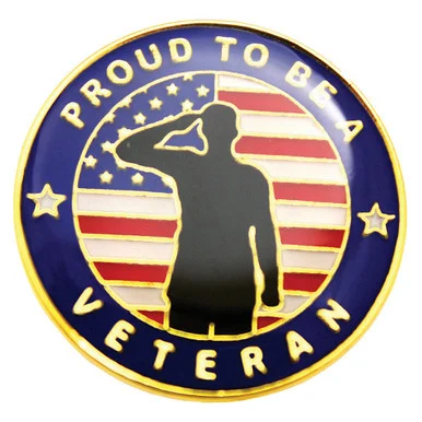 Proud to be a Veteran Lapel Pin HP6181 - Ramson's Imports, Inc