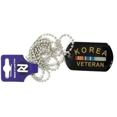 Korea Veteran Dog Tag Necklace CK2141 - Ramson's Imports, Inc
