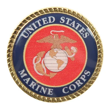 U.S. Marines Circle Lapel Pin HP1955 - Ramson's Imports, Inc