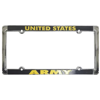 U.S. Army Metal License Plate Frame MF1038ARM - Ramson's Imports, Inc