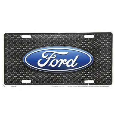 Ford Metal License Plate MP9018 - Ramson's Imports, Inc