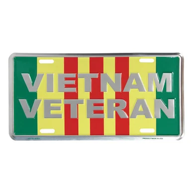 Vietnam Veteran License Plate MP9037 - Ramson's Imports, Inc