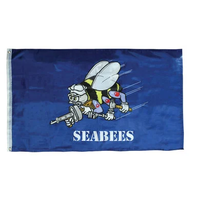 Seabees Flag R7264 - Ramson's Imports, Inc
