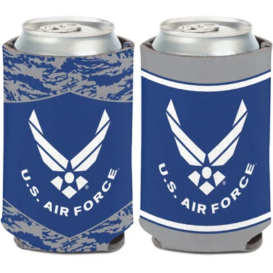 Air Force Doublesided Can Cooler LS9318CAIR - Ramson's Imports, Inc
