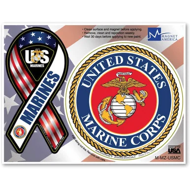 Marines Magnet Set MG3000MAR - Ramson's Imports, Inc