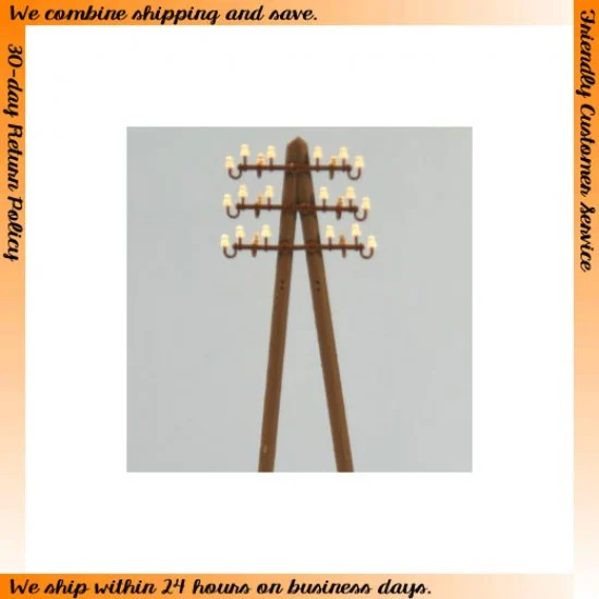 RB Models 2828 HO scale (1/87) - Lamp & Electric Pole Vol.27