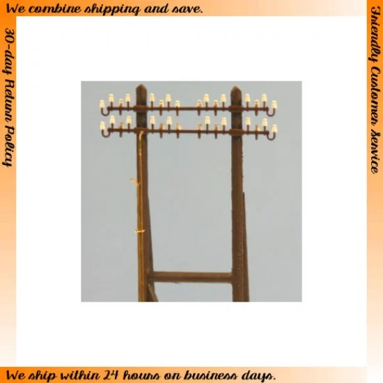 RB Models 2840 HO scale (1/87) - Lamp & Electric Pole Vol.39