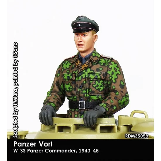 Rado Miniatures 35058 1/35 W-SS Panzer Crew #1 1943-45