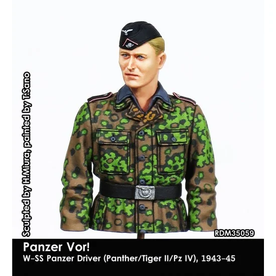 Rado Miniatures 35059 1/35 W-SS Panzer Crew #2 1943-45