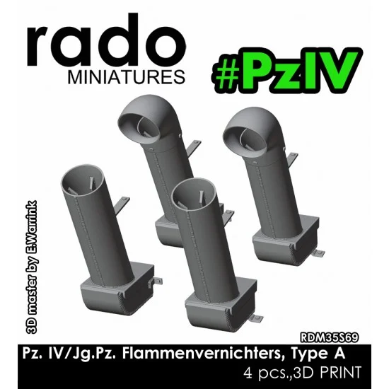 Rado Miniatures 35S69 1/35 Pz IV/Jg.Pz. Flammenvernichter Type A - Military Vehicles & Tanks