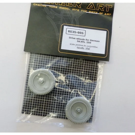 Panzer Art RE35-005 1/35 Drive Wheels for German SdKfz 250 (2pcs)
