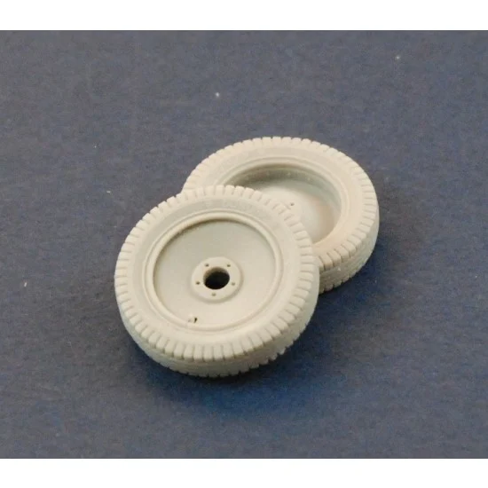 Panzer Art RE35-237 1/35 WWII Spare Wheels (2pcs) for SdKfz.10 & SdKfz.250 (Commercial Pattern)