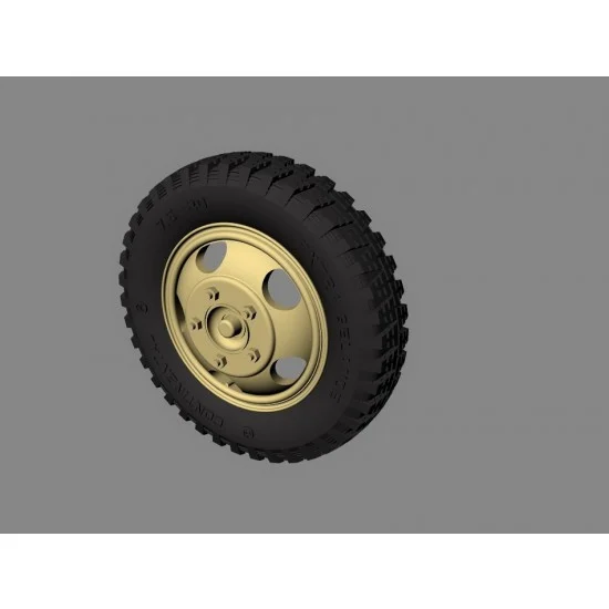 Panzer Art RE35-328 1/35 Ford Maultier Road Wheels (Gelande Pattern)