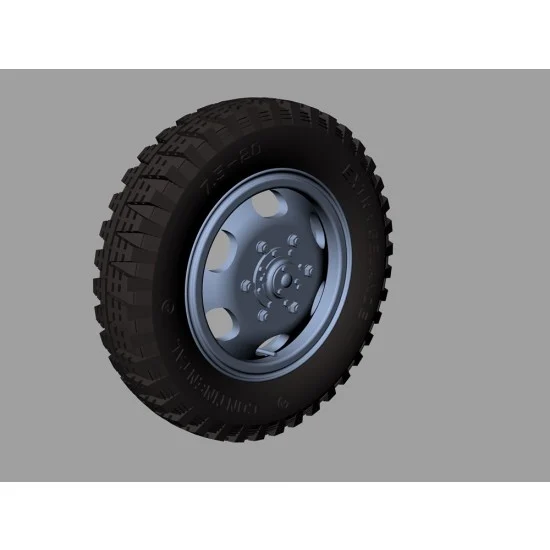 Panzer Art RE35-405 1/35 German Steyr 1500 Road Wheels Set (Gelande Pattern)