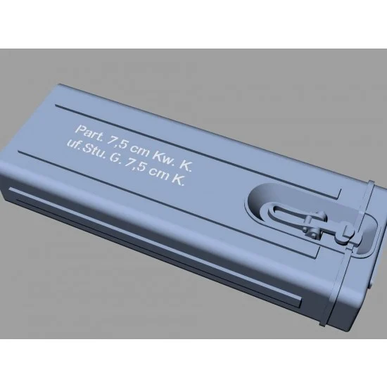 Panzer Art RE35-414 1/35 WWII German Ammo Boxes for KwK/StuK 37