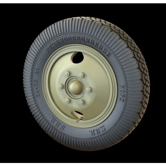 Panzer Art RE35-532 1/35 Soviet ZiS-5 Road Wheels (Jaroslavskij Zavod)