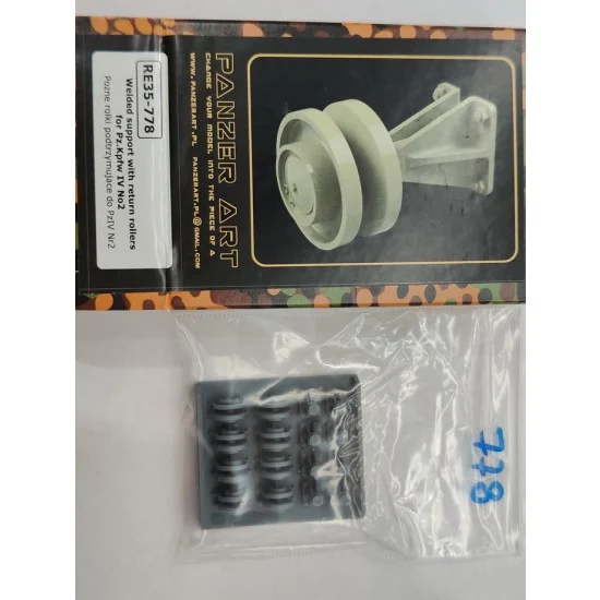 Panzer Art RE35-778 1/35 Welded Support w/Return Rollers for Pz.Kpfw IV Vol.2