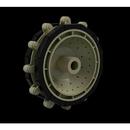 Panzer Art RE35-784 1/35 Sd.Kfz 9 FAMO Drive Wheels Late