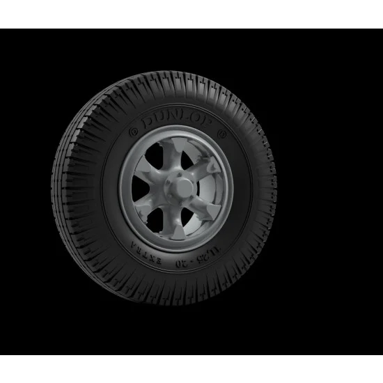 Panzer Art RE35-798 1/35 Sd.Kfz 8 Early Front Wheels (Dunlop)