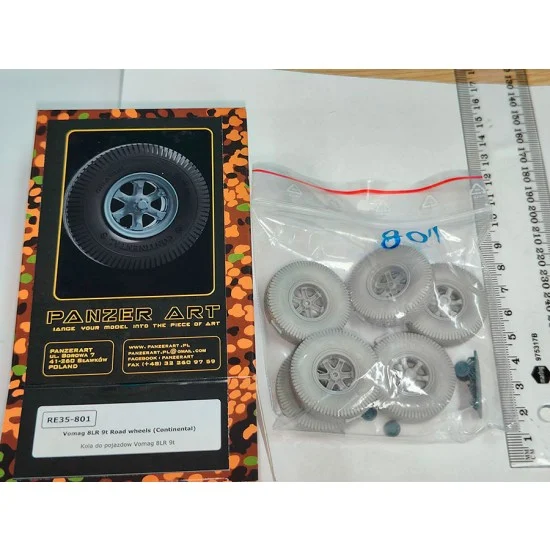 Panzer Art RE35-801 1/35 Vomag 8LR 9t Truck Road Wheels (Continental)