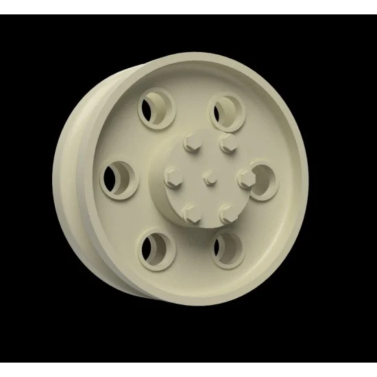 Panzer Art RE35-874 1/35 Steel Return Rollers for StuG III Alkett From 01.44