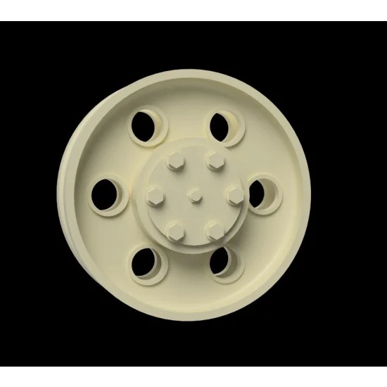 Panzer Art RE35-875 1/35 Steel Return Rollers for StuG III Alkett ''Big Hub''