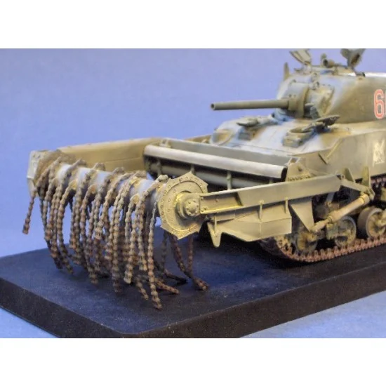 Resicast 351133 1/35 Sherman CRAB Mk.I Conversion set for TASCA/Dragon M4A4 kit - Military Vehicles & Tanks