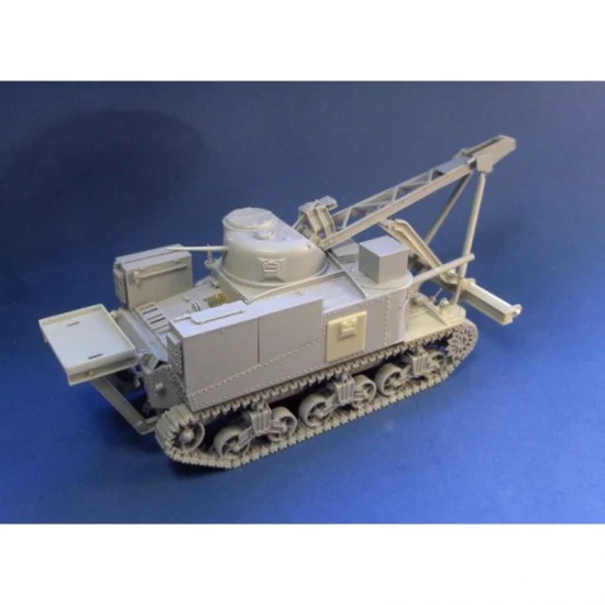 Resicast 351274a 1/35 US Tank Recovery Vehicle M31 Detail Set - Front Brackets & Rear Counter Weight