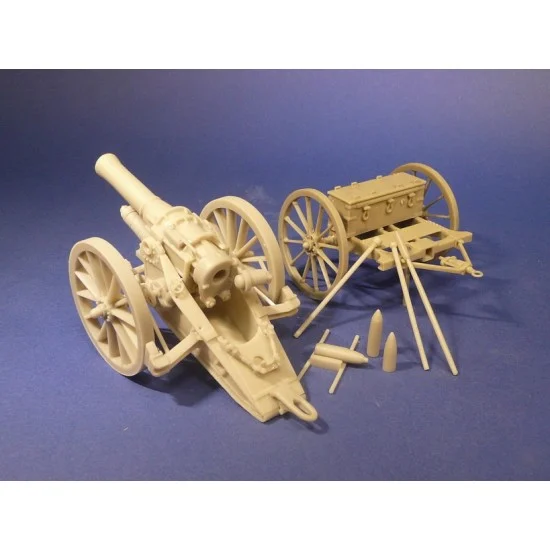 Resicast 351279 1/35 6inch Gun & Limber Full Resin kit - Military Vehicles & Tanks