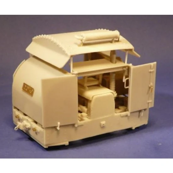 Resicast 351287 1/35 Simplex 40HP "Protected" Locomotive Full Resin kit - Military Vehicles & Tanks