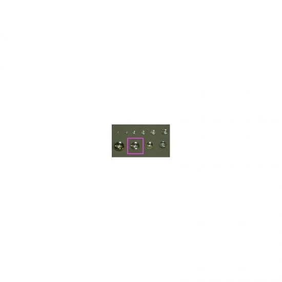 Resicast 352250 5mm Silver Lenses (10pcs) - Military Vehicles & Tanks