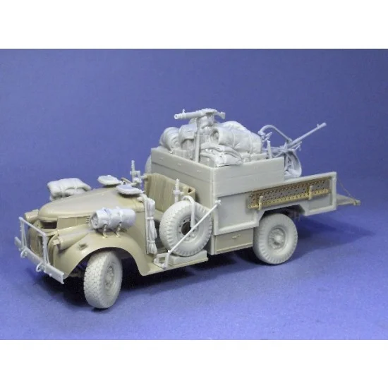 Resicast 352346 1/35 LRDG Chevrolet Breda Update & Stowage set - Military Vehicles & Tanks