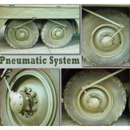 Resicast 352427 1/35 DUKW Amphibious Truck Wheels & Inflating Mechanism for Italeri kits - Military Vehicles & Tanks