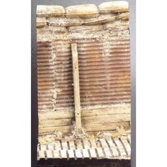 Resicast 357008 1/35 Trench Section Diorama Base - Scenics & Diorama