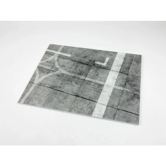 Red Fox Studio 48008 1/48 Modern NATO Airfield Type 9 Diorama Base with 3D Effect (300x230mm) - Scenics & Diorama