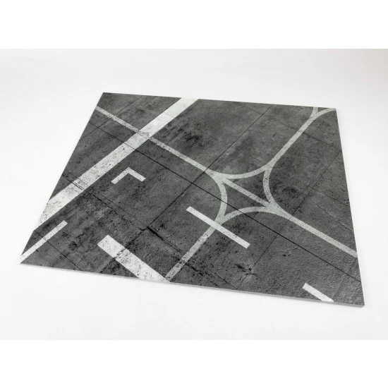 Red Fox Studio 48012 1/48 Modern NATO Airfield Type 10 Diorama Base with 3D Effect (380x320mm) - Scenics & Diorama