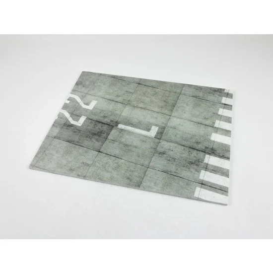 Red Fox Studio 72004 1/72 Modern NATO Airfield Type 4 Diorama Base with 3D Effect (300x230mm) - Scenics & Diorama