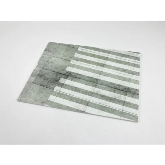 Red Fox Studio 72005 1/72 Modern USSR Airfield Type 1 Diorama Base with 3D Effect (300x230mm) - Scenics & Diorama