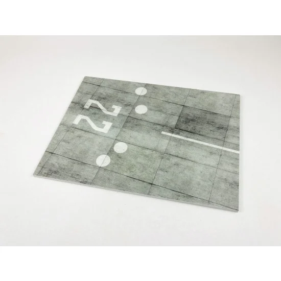 Red Fox Studio 72006 1/72 Modern USSR Airfield Type 2 Diorama Base with 3D Effect (300x230mm) - Scenics & Diorama