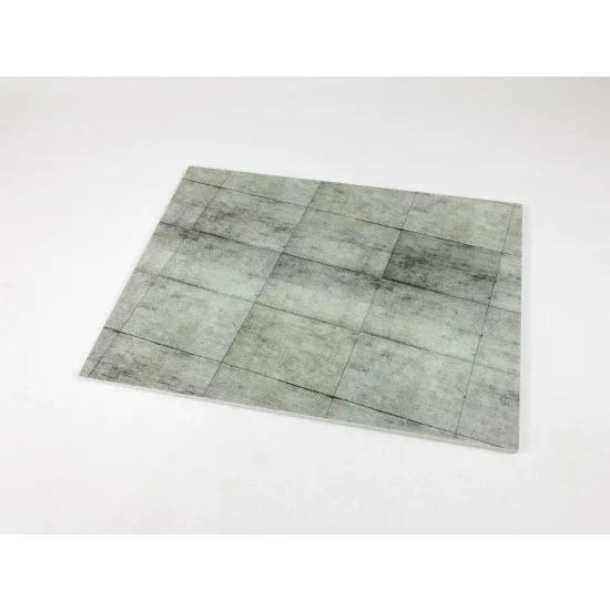 Red Fox Studio 72008 1/72 Concrete Base Rectangular Type 2 Diorama Base with 3D Effect (300x230mm) - Scenics & Diorama